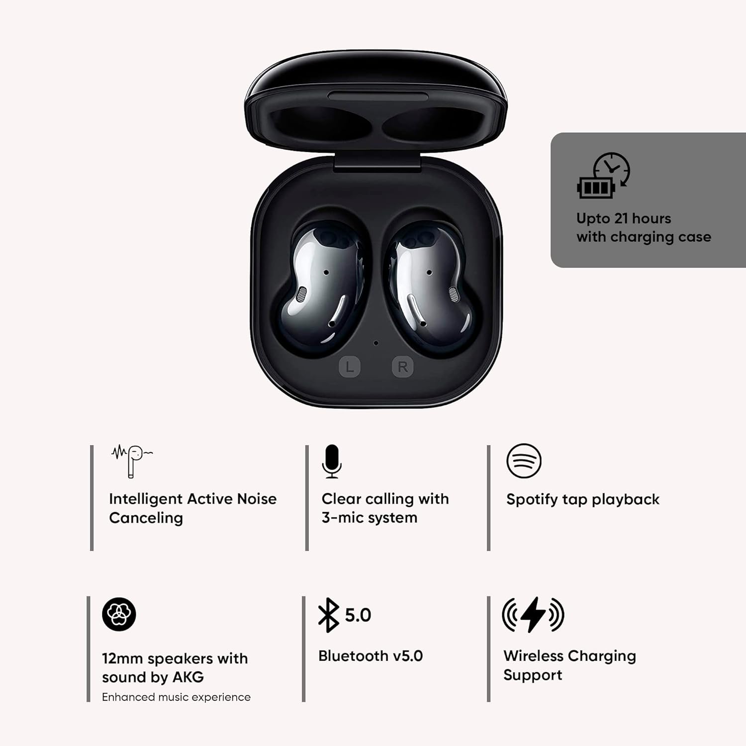 SAMSUNG Galaxy Buds Live Bluetooth Headset SAMSUNG Galaxy Buds Live Bluetooth Headset